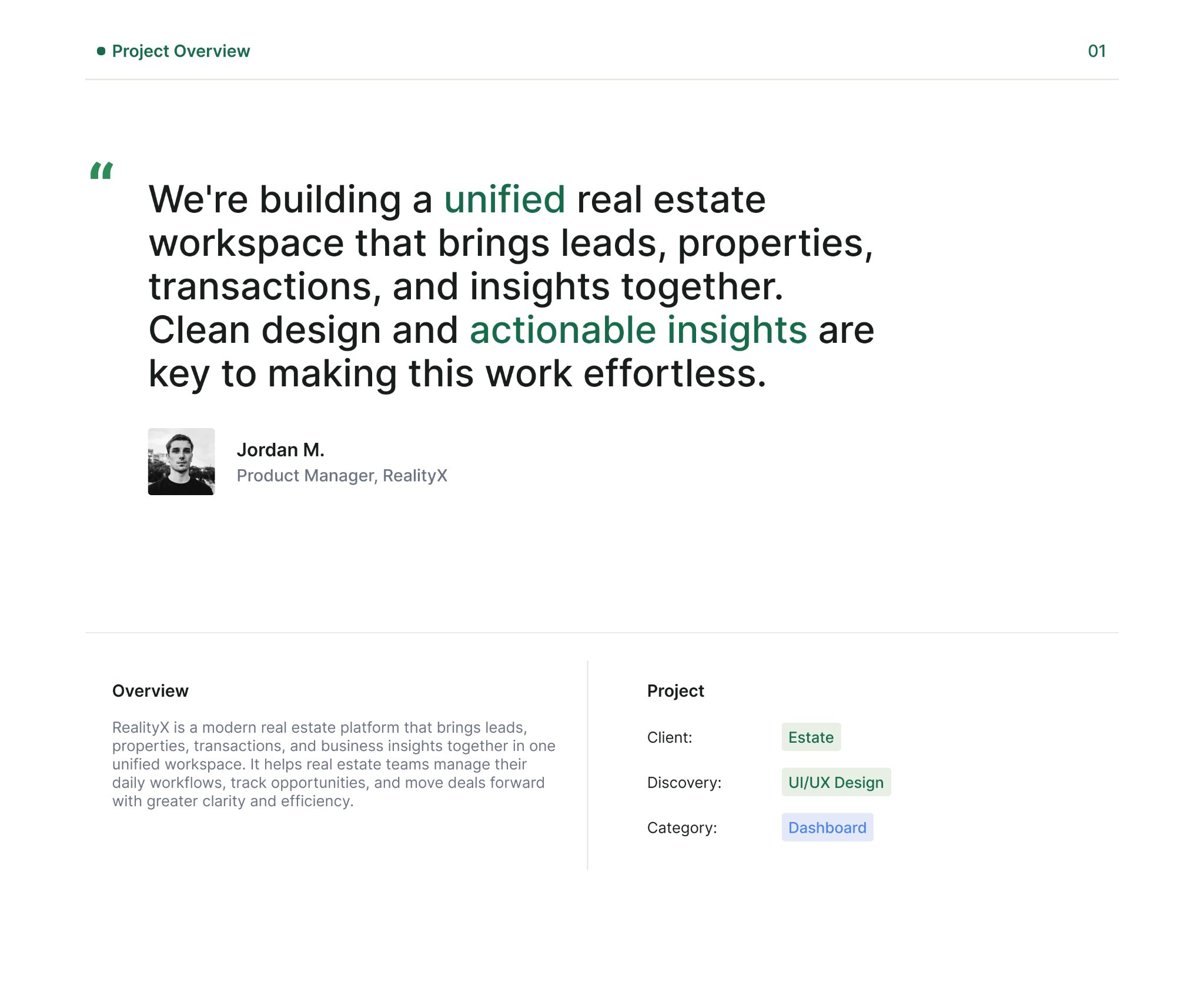RealityX — Project Overview