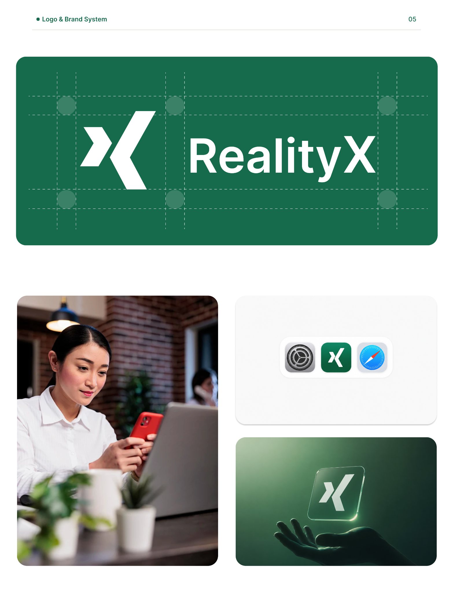 RealityX — Logo & Brand System