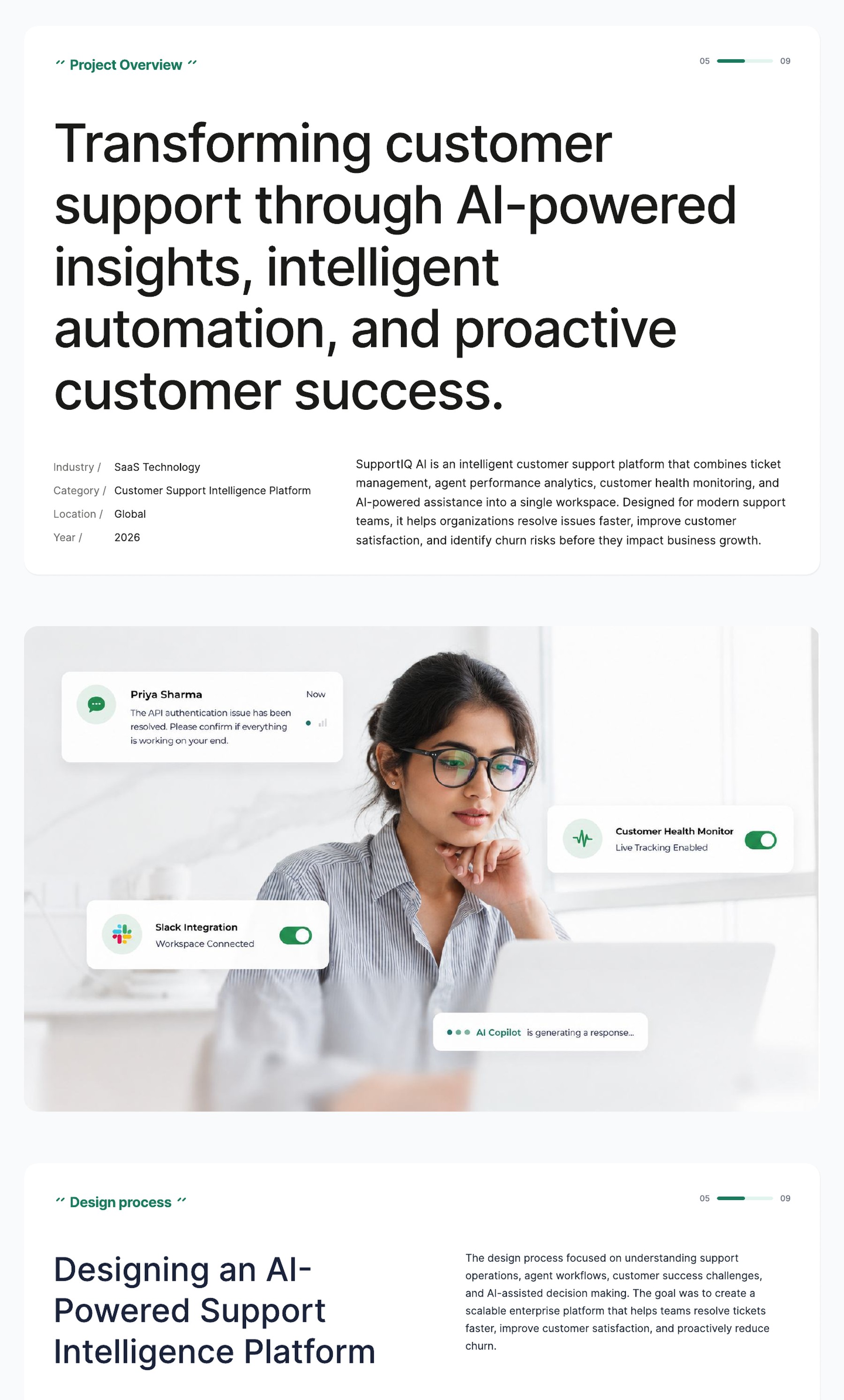 SupportIQ Case Study
