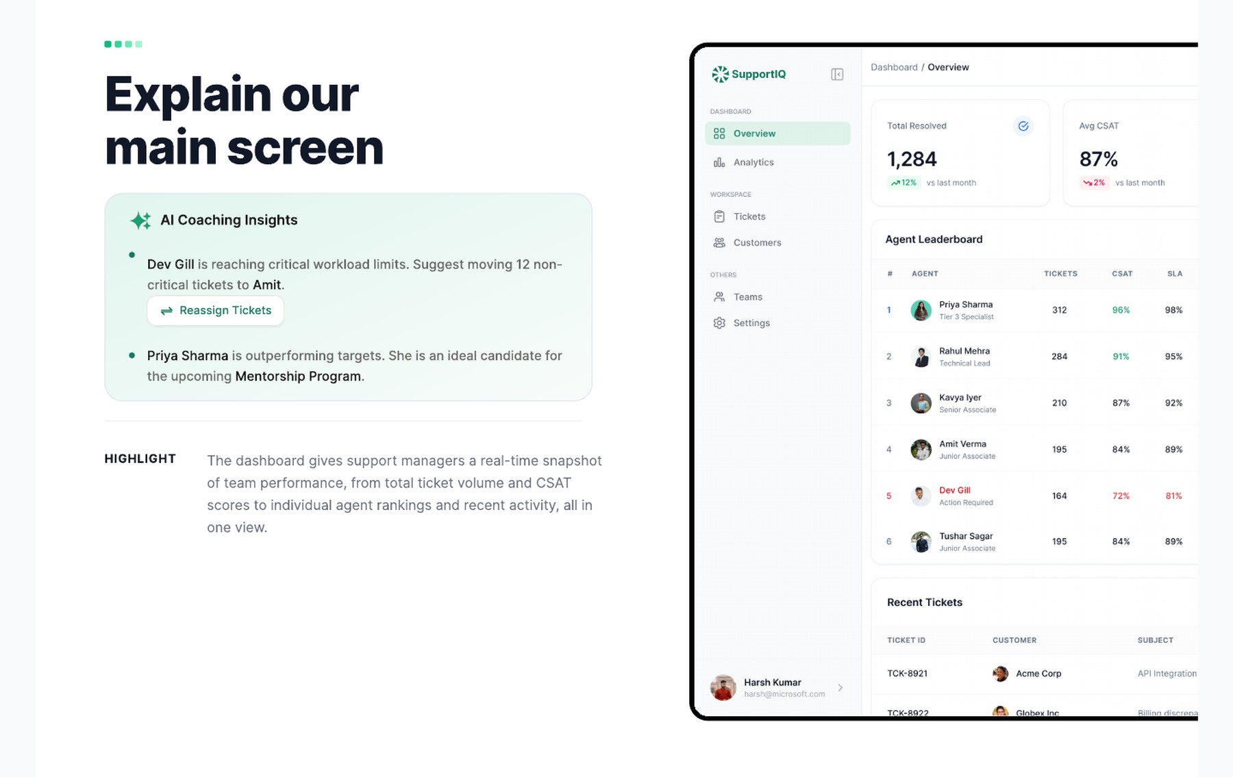 SupportIQ Case Study