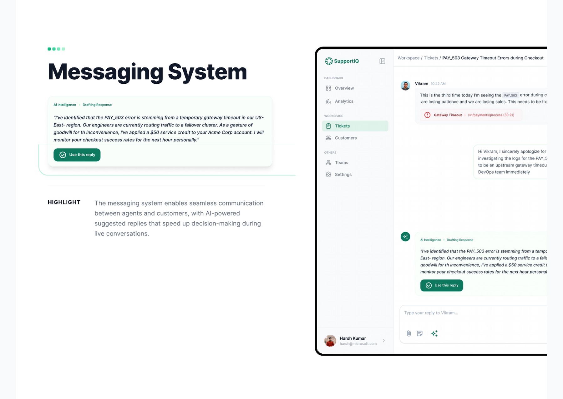 SupportIQ Case Study